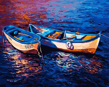 Painting By Numbers DIY Dropshipping 40x50 60x75cm Fishing boat renderings Still life Canvas Wedding Decoration Art picture Gift
Painting By Numbers DIY Dropshipping 40x50 60x75cm Fishing boat renderings Still life Canvas Wedding Decoration Art picture Gift