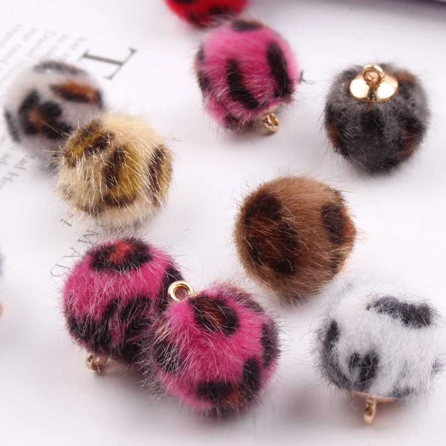 Leopard grain imitated mink beads pendant The bulb bead diy accessories materials earrings ears line eardrop parts
Leopard grain imitated mink beads pendant The bulb bead diy accessories materials earrings ears line eardrop parts