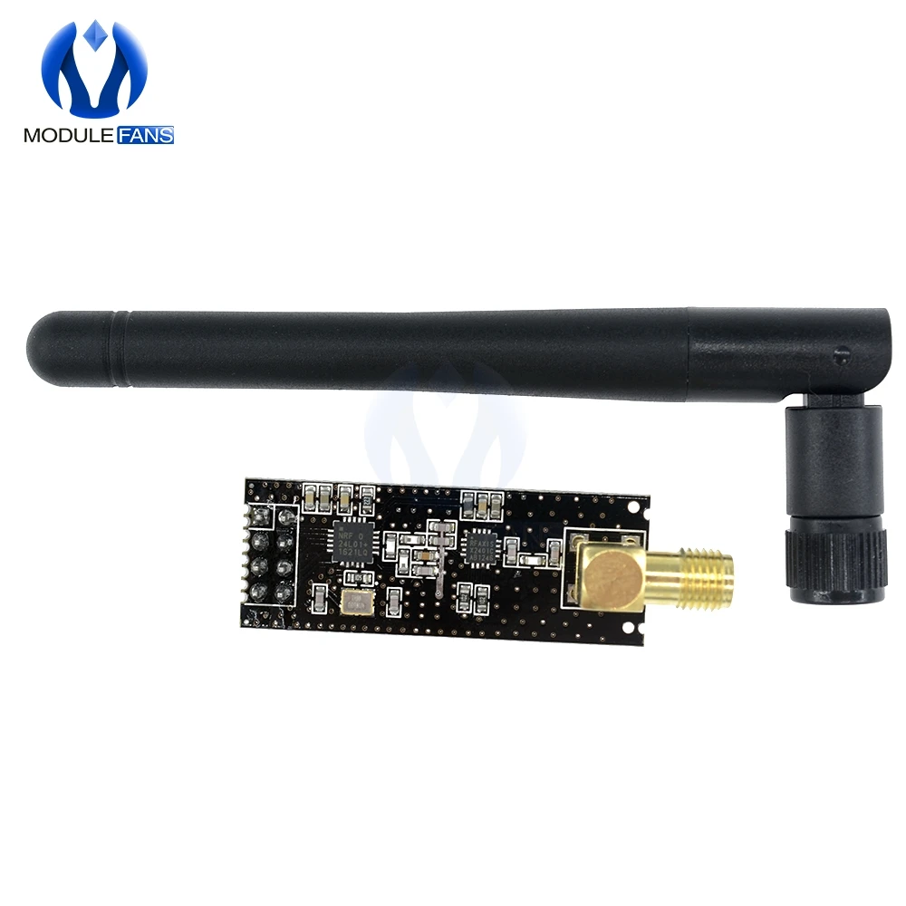 NRF24L01 PA LNA Wireless Module For Arduino With Antenna Transceiver Communication Module 1100-meter Long-distance 2.4G
NRF24L01 PA LNA Wireless Module For Arduino With Antenna Transceiver Communication Module 1100-meter Long-distance 2.4G