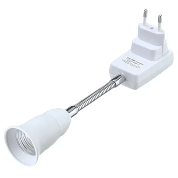 E27 Light Socket Adapter with EU UK Plug with switch 360d rotatable 20cm E27 Extension Lamp Holder
E27 Light Socket Adapter with EU UK Plug with switch 360d rotatable 20cm E27 Extension Lamp Holder