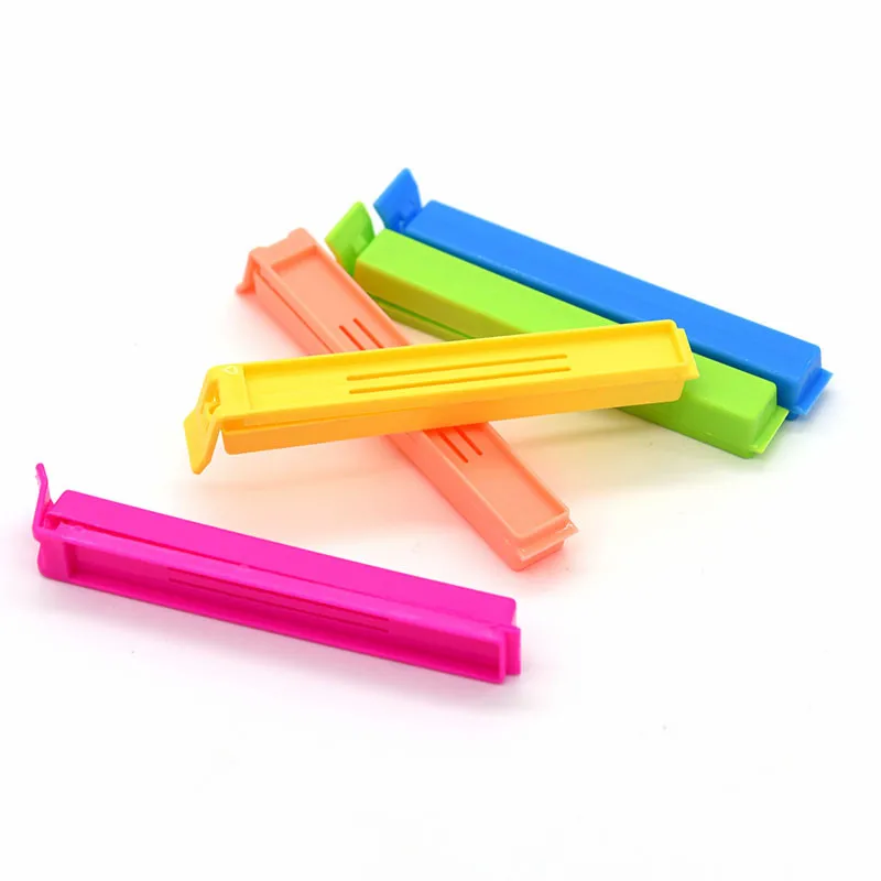 6pcs In A Set Kitchen Storage Food Snack Seal Sealing Bag Clips Clamp Plastic Tool
6pcs In A Set Kitchen Storage Food Snack Seal Sealing Bag Clips Clamp Plastic Tool