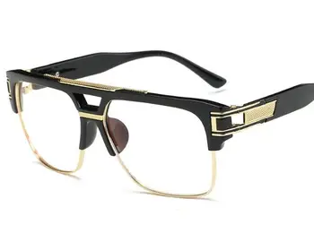 R20 Luxury eye glasses frames for men 2016 top quality gold metal flat top big man glasses optical frames brand gafas
R20 Luxury eye glasses frames for men 2016 top quality gold metal flat top big man glasses optical frames brand gafas