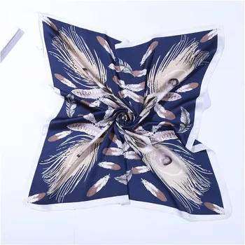 LaMaxPa 2018 Women New Fashion Square Silk Scarf Feather Pattern High Soft Satin Scarf Elegant Hair Tie Band Neckerchief
LaMaxPa 2018 Women New Fashion Square Silk Scarf Feather Pattern High Soft Satin Scarf Elegant Hair Tie Band Neckerchief