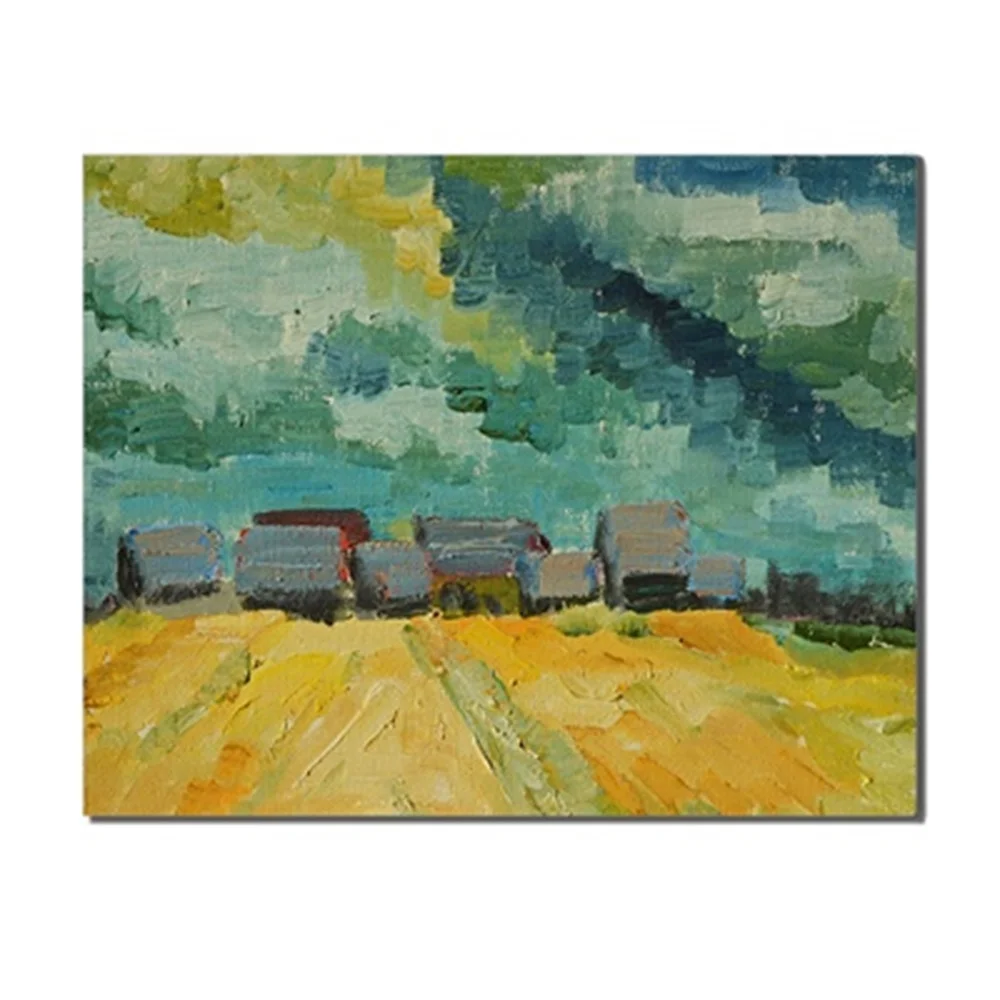 Frameless Abstract Natural Fresh Village Scene Canvas Oil Painting Poster Wall Arts Printed For Living Room Kids Room Decoration
Frameless Abstract Natural Fresh Village Scene Canvas Oil Painting Poster Wall Arts Printed For Living Room Kids Room Decoration