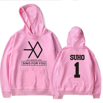 EXO KPOP SING FOR YOU Hoodies Women Men Harajuku Sweatshirt chanyeol baekhyun kris suho lay Long Sleeve Fleece Hooded Tracksuit
EXO KPOP SING FOR YOU Hoodies Women Men Harajuku Sweatshirt chanyeol baekhyun kris suho lay Long Sleeve Fleece Hooded Tracksuit