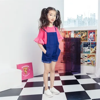 New Baby Summer Cotton Set 2020 Summer Brand Girls Flare Shirt Overall Pants Children Shirt Pants Toddler Two Pieces Suit,#2677
New Baby Summer Cotton Set 2020 Summer Brand Girls Flare Shirt Overall Pants Children Shirt Pants Toddler Two Pieces Suit,#2677