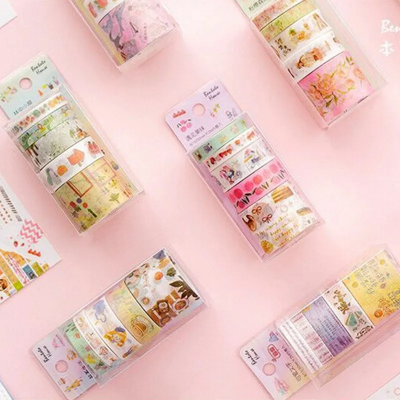 5 Pcs/Set washi tape Creative masking tape Kawaii washitape vintage Cartoon washi stationery adhesive tape
5 Pcs/Set washi tape Creative masking tape Kawaii washitape vintage Cartoon washi stationery adhesive tape