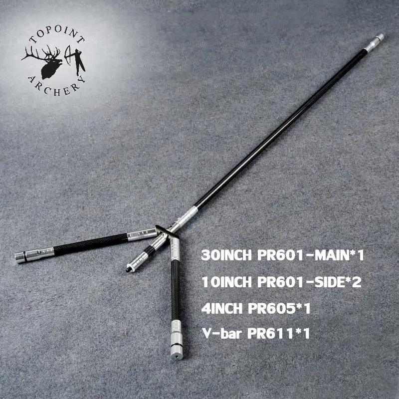 PR601 Recurve Compound Bow Stabilizer System High Strength Pure Carbon Fiber Hunting Shooting Skill Competition Sport
PR601 Recurve Compound Bow Stabilizer System High Strength Pure Carbon Fiber Hunting Shooting Skill Competition Sport