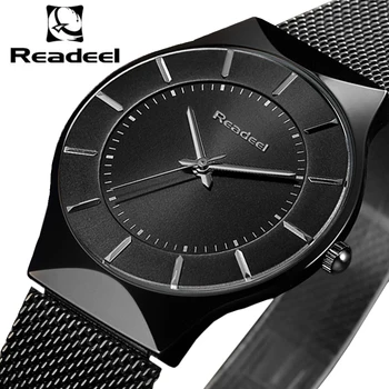 Readeel Relogio Masculino Steel Mesh Strap Watch Mens Watchs Top Brand Luxury Watch Men Thin Fashion Clock Men Quartz Wristwatch
Readeel Relogio Masculino Steel Mesh Strap Watch Mens Watchs Top Brand Luxury Watch Men Thin Fashion Clock Men Quartz Wristwatch
