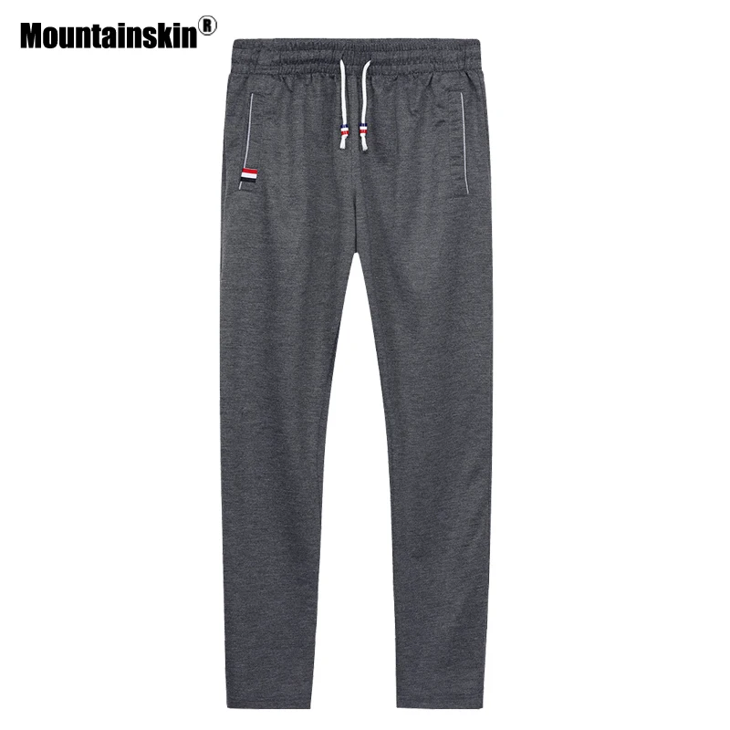 Mountainskin Spring Sportswear Mens Knit Pants Fitness Elastic Waist Sweatpant Summer Male Pant Jogger Casual Trousers 6XL SA616 
Mountainskin Spring Sportswear Mens Knit Pants Fitness Elastic Waist Sweatpant Summer Male Pant Jogger Casual Trousers 6XL SA616