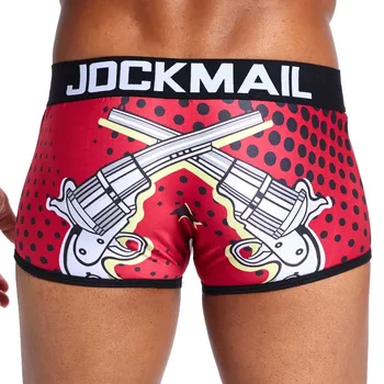 JOCKMAIL Brand mens underwear boxers sexy slip Male panties boxershorts calzoncillos hombre boxer cueca masculina Gay Underwear
JOCKMAIL Brand mens underwear boxers sexy slip Male panties boxershorts calzoncillos hombre boxer cueca masculina Gay Underwear
