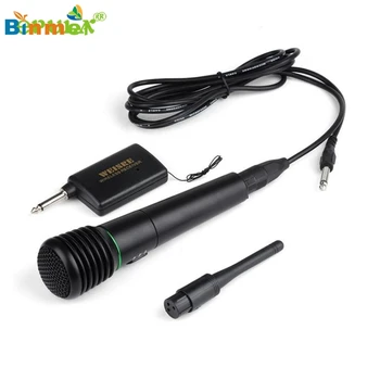 

Binmer Wired or Wireless 2in1 Handheld Microphone Mic Receiver System Undirectional 51023 MotherLander