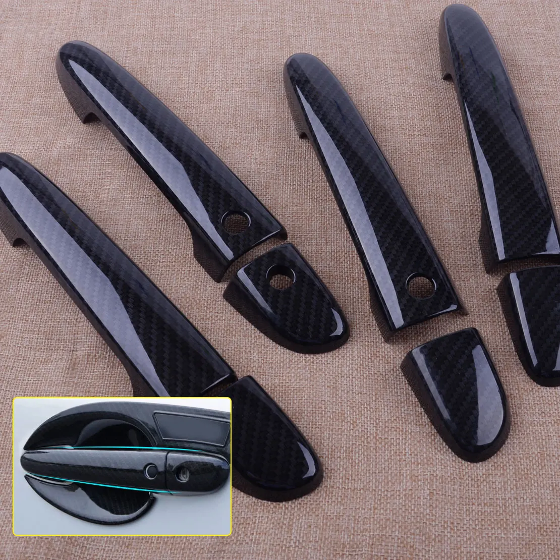 CITALL 8pcs Exterior Carbon fiber Door Handle Trim Cover Molding Fit For Mazda CX-5 2013 2014 2015 2016 2017 Left Hand Drive
CITALL 8pcs Exterior Carbon fiber Door Handle Trim Cover Molding Fit For Mazda CX-5 2013 2014 2015 2016 2017 Left Hand Drive