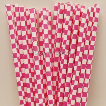 100pcs Mixed Colors Hot Pink Checkered Paper Straws, Kikkerland Cheap Vintage Party Supplies Paper Drinking Straws
100pcs Mixed Colors Hot Pink Checkered Paper Straws, Kikkerland Cheap Vintage Party Supplies Paper Drinking Straws