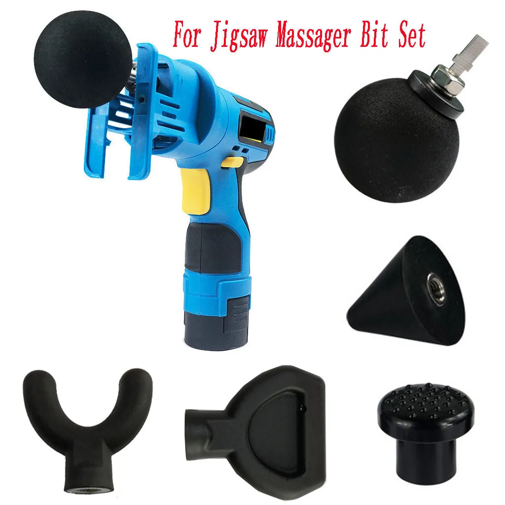 Percussion Massage 6pcs Tip & Bit For Jigsaw Massager Adapter Attachment Worx Accessories 2019 New Arrival fashion
Percussion Massage 6pcs Tip & Bit For Jigsaw Massager Adapter Attachment Worx Accessories 2019 New Arrival fashion
