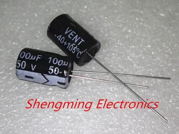 100pcs 100uF 50V 8 x 12mm 105Centigrade Radial Electrolytic Capacitor
100pcs 100uF 50V 8 x 12mm 105Centigrade Radial Electrolytic Capacitor