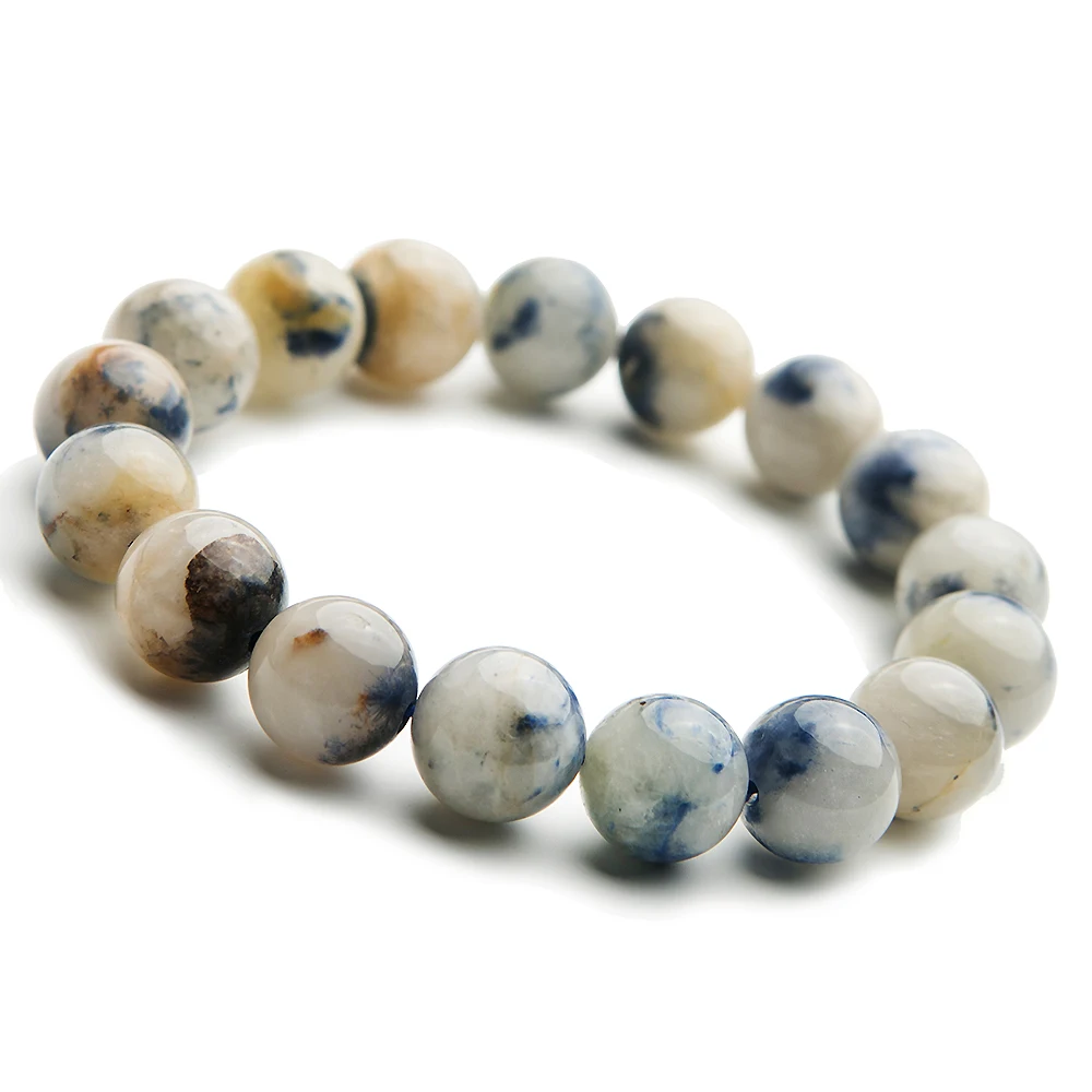Genuine Natural Blue Rutilated Dumortierite Quartz Crystal Round Beads Bracelet 12mm Gemstone For Woman Lady Gift Bracelets
Genuine Natural Blue Rutilated Dumortierite Quartz Crystal Round Beads Bracelet 12mm Gemstone For Woman Lady Gift Bracelets