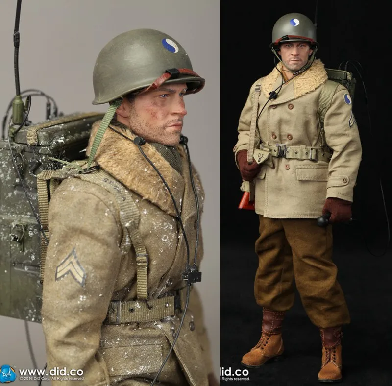 1/6 military figure US Army 29th Infantry Division Radio Operator Paul 12" Action figure doll Collectible Model plastic toy
1/6 military figure US Army 29th Infantry Division Radio Operator Paul 12" Action figure doll Collectible Model plastic toy