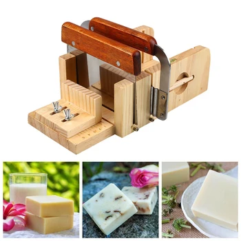 3PCS Professional Soap Making Tool Set Adjustable Wooden Loaf Cutter Box 2 Pieces Stainless Steel Blades For DIY Handmade
3PCS Professional Soap Making Tool Set Adjustable Wooden Loaf Cutter Box 2 Pieces Stainless Steel Blades For DIY Handmade