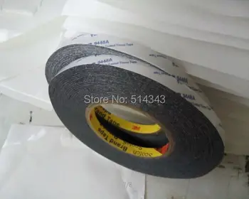 High Adhesion Adhesive Double Sided Tissue Tape 3M 9448AB Double Coated Tissue Tape, Black Color, 8mm x 50m, 20 Rolls/Lot
High Adhesion Adhesive Double Sided Tissue Tape 3M 9448AB Double Coated Tissue Tape, Black Color, 8mm x 50m, 20 Rolls/Lot