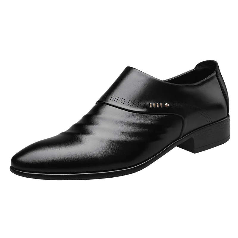 2019 new business leather shoes cross-border patchduo duo set casual pointed shoes men's leather shoes men 38-48
2019 new business leather shoes cross-border patchduo duo set casual pointed shoes men's leather shoes men 38-48