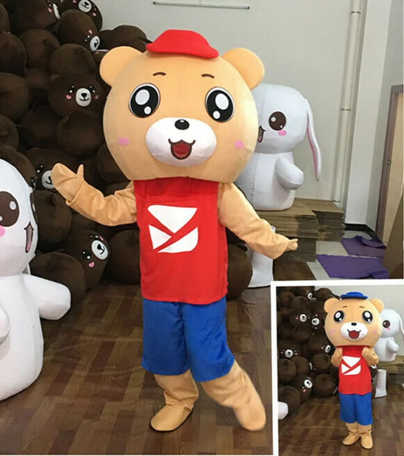 New Style Bear Mascot Costume Suits Cosplay Party Game Outfits Adults Halloween cartoon character mascot costume
New Style Bear Mascot Costume Suits Cosplay Party Game Outfits Adults Halloween cartoon character mascot costume