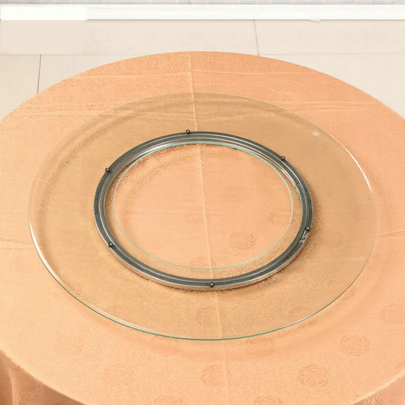 HQ HG01 80-120CM Hollow Round Glass Top with Stainless Steel Lazy Susan Swivel Plate for Hot Pot Table Decoration
HQ HG01 80-120CM Hollow Round Glass Top with Stainless Steel Lazy Susan Swivel Plate for Hot Pot Table Decoration