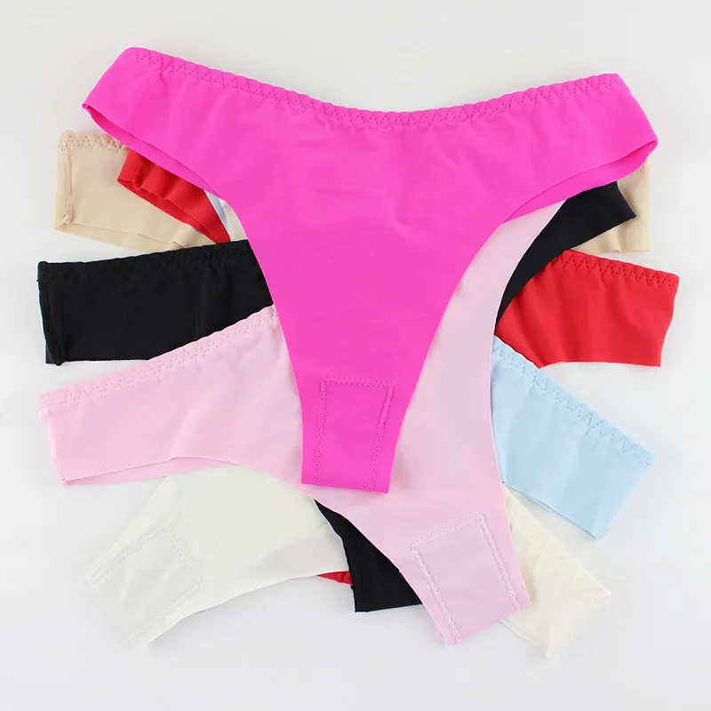7pcs/lot Sexy Silk Women Thongs G string Seamless Panties women Underwear Panties Comfortable Low Rise Lingerie briefs Black red
7pcs/lot Sexy Silk Women Thongs G string Seamless Panties women Underwear Panties Comfortable Low Rise Lingerie briefs Black red