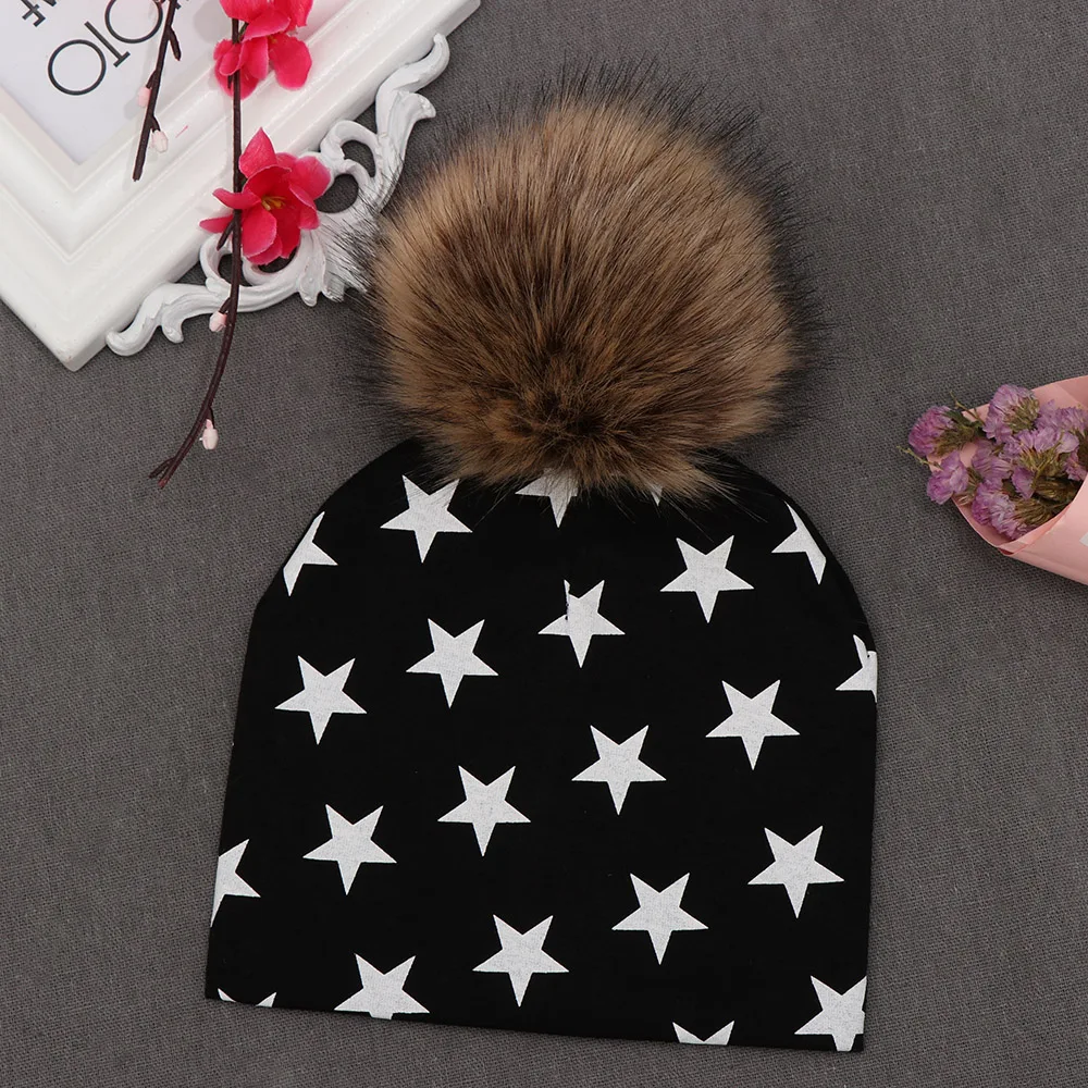 1PC Kids Hat Fur Ball Winter Spring Autumn Warm Cap Children's Caps Hat Faux Raccoon Fur Baby Boy Artificial Raccoon Girl Cap
1PC Kids Hat Fur Ball Winter Spring Autumn Warm Cap Children's Caps Hat Faux Raccoon Fur Baby Boy Artificial Raccoon Girl Cap