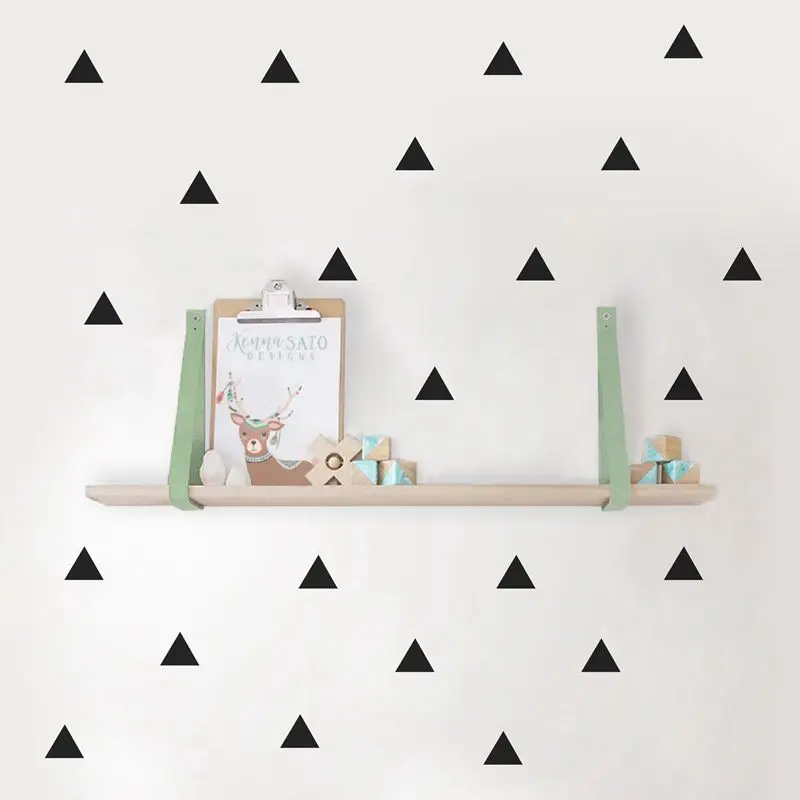 Modern Triangle Transfer Wall Art Decal Sticker O82