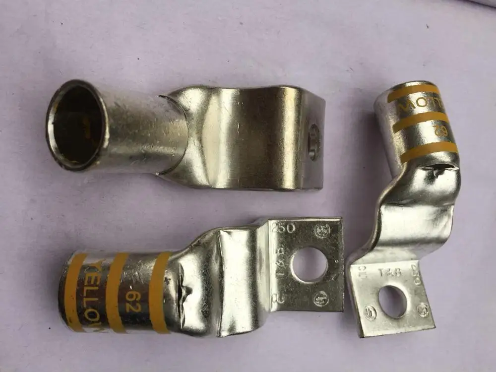 Original new 100% red copper linear single-pass cold pressed connector 54174T yellow 62
Original new 100% red copper linear single-pass cold pressed connector 54174T yellow 62