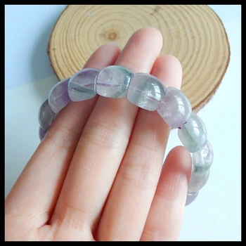 Wholesale Gemstone Rainbow Fluorite bracelet for fashion Women,Handmade DIY Supply Jewelry,16x12x8mm,40.7g
Wholesale Gemstone Rainbow Fluorite bracelet for fashion Women,Handmade DIY Supply Jewelry,16x12x8mm,40.7g
