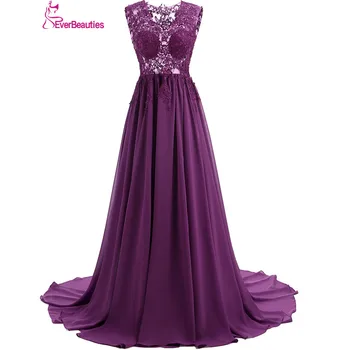Elegant Evening Dresses Long 2020 Sexy Backless V-Neck Floor Length Chiffon with Top Lace Robe De Soiree kaftan 
Elegant Evening Dresses Long 2020 Sexy Backless V-Neck Floor Length Chiffon with Top Lace Robe De Soiree kaftan