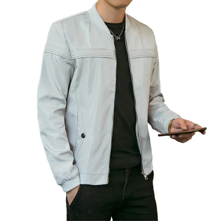 Mens Jackets and Coats Pure Color 2018 New Thin Casual wear erkek ceket Durk blue 4XL Korean style Mens Clothing Spring Autumn
Mens Jackets and Coats Pure Color 2018 New Thin Casual wear erkek ceket Durk blue 4XL Korean style Mens Clothing Spring Autumn