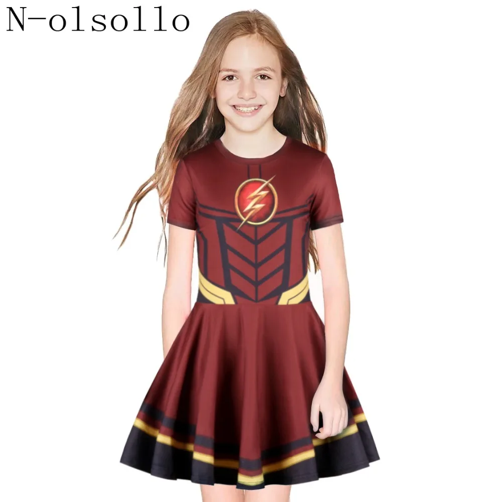 N-olsollo Sukienki Dla Dziewczynek 3D Printed Comic Film Hero Fashion Kids Dress For Girls Knitted Soft Sexy Summer Mini Dresses
N-olsollo Sukienki Dla Dziewczynek 3D Printed Comic Film Hero Fashion Kids Dress For Girls Knitted Soft Sexy Summer Mini Dresses