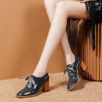 GPOKHDS 2020 women Pumps Sheepskin autumn spring lace up back color square toe high heels shoes size 34-41
GPOKHDS 2020 women Pumps Sheepskin autumn spring lace up back color square toe high heels shoes size 34-41
