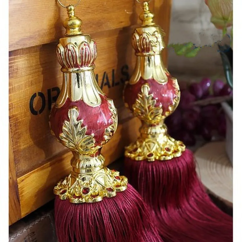 2Pcs Curtain straps European minimalist curtain buckle straps hanging ball Curtains Tieback Tassel Home Decoration Accessories
2Pcs Curtain straps European minimalist curtain buckle straps hanging ball Curtains Tieback Tassel Home Decoration Accessories