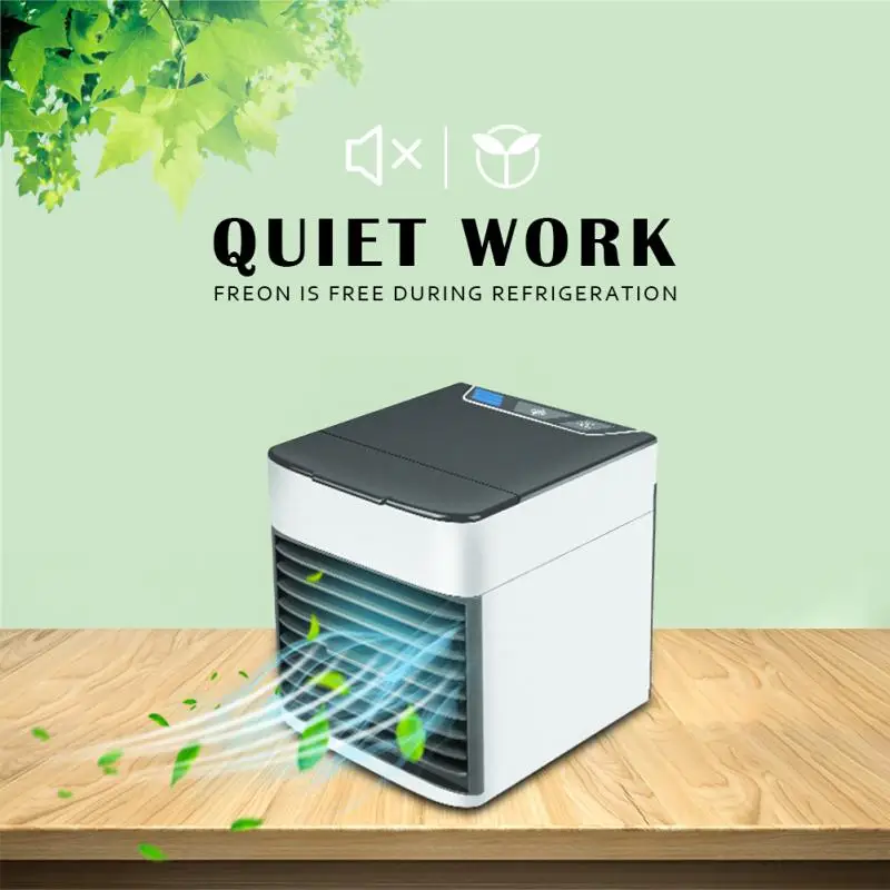 USB Mini Air Cooler Humidifier Purifier Portable Air Conditioner LED Light Personal Space Fan Air Cooling Fan
USB Mini Air Cooler Humidifier Purifier Portable Air Conditioner LED Light Personal Space Fan Air Cooling Fan