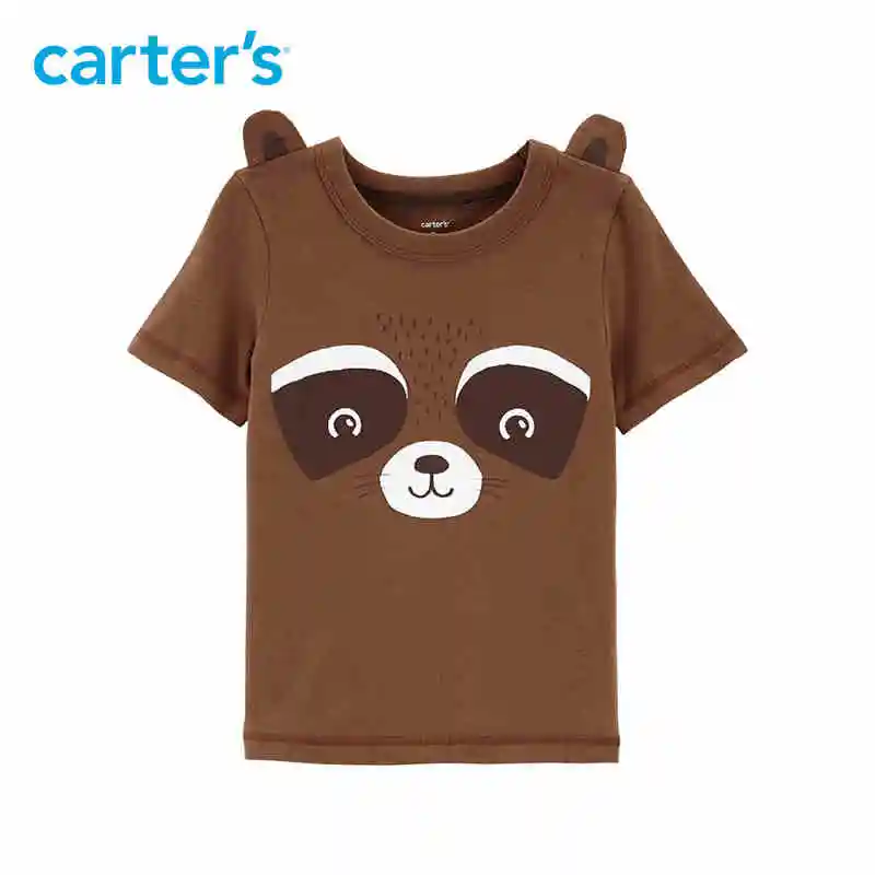 Carter's Cotton Bear Print Baby Boy T-shirt Short Sleeve O Neck Boys T shirt Cute Kids Clothes 243I107
Carter's Cotton Bear Print Baby Boy T-shirt Short Sleeve O Neck Boys T shirt Cute Kids Clothes 243I107