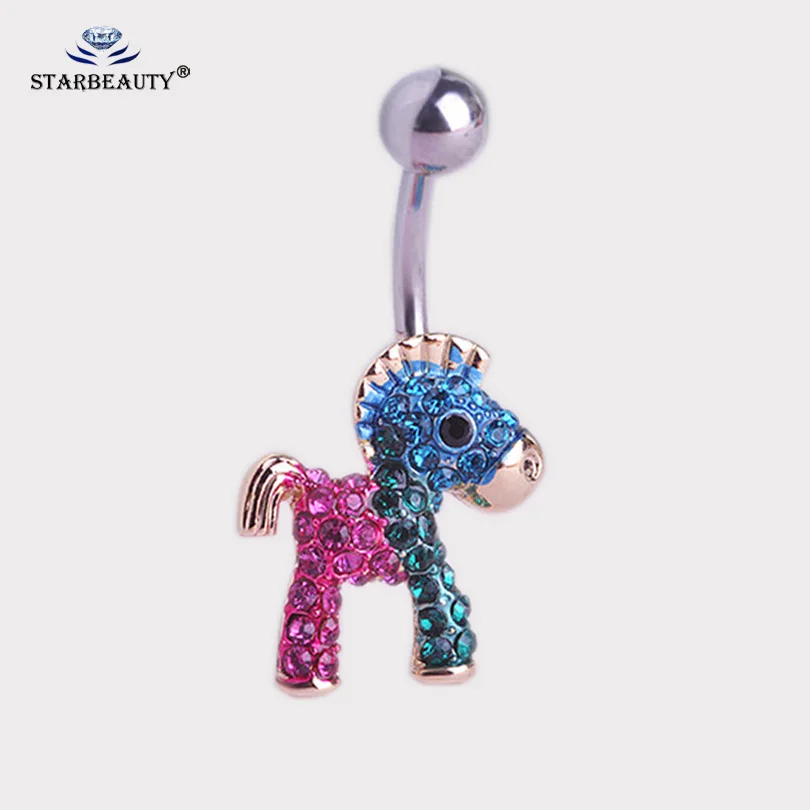 Little Horse Belly Piercing Ombligo Sexy Beach Navel Piercing Nombril Bijoux Belly Button Rings Earring Jewelry Party Pircing
Little Horse Belly Piercing Ombligo Sexy Beach Navel Piercing Nombril Bijoux Belly Button Rings Earring Jewelry Party Pircing