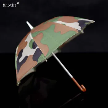 

Mnotht 1/6 Soldier Sence Accessories Umbrella Model Camouflage Green Prop Toy for 12 Inch Action Figures Toys Collection m6n