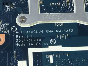 KEFU STOCK NEW, MAINBOARD ACLU3/ ACLU4 NM-A362 FOR LENOVO G50-80 LAPTOP MOTHERBOARD WITH ONBOARD I7 PROCESSOR
KEFU STOCK NEW, MAINBOARD ACLU3/ ACLU4 NM-A362 FOR LENOVO G50-80 LAPTOP MOTHERBOARD WITH ONBOARD I7 PROCESSOR