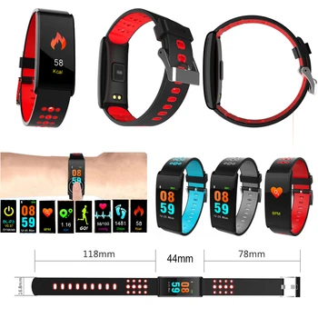Bluetooth Smart Wristband 0.96 inch TFT Bracelet Fitness Tracker Heart Rate Blood Pressure Monitor Passometer SMS Call Reminder
Bluetooth Smart Wristband 0.96 inch TFT Bracelet Fitness Tracker Heart Rate Blood Pressure Monitor Passometer SMS Call Reminder