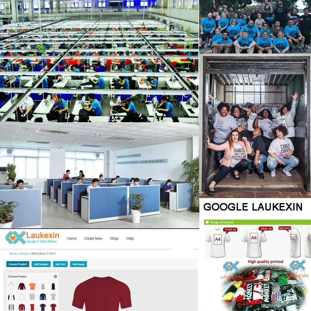 LAUKEXIN big and tall t shirt oversize tees usa euro size S M L XL XXL 3XL 4XL 5XL 6XL 7XL 8XL