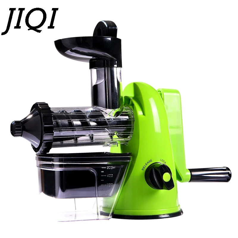 JIQI Manual Juicer Mini Hand Crank Lemon Citrus Orange Squeezer DIY Fresh Fruit Vegetable Juice Slow Pressing Extractor Machine
JIQI Manual Juicer Mini Hand Crank Lemon Citrus Orange Squeezer DIY Fresh Fruit Vegetable Juice Slow Pressing Extractor Machine