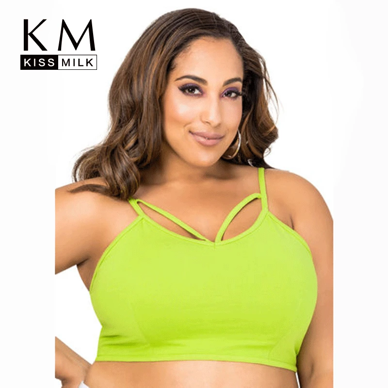 Kissmilk Fashion 2017 Plus Size Women Sexy Tops Solid Green Summer Tops Female's New Design Camis Tops 3XL 4XL 5XL 6XL
Kissmilk Fashion 2017 Plus Size Women Sexy Tops Solid Green Summer Tops Female's New Design Camis Tops 3XL 4XL 5XL 6XL