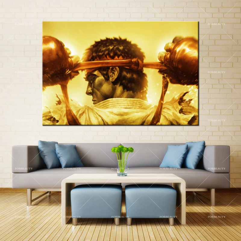 Forbeauty Canvas Painting Wall Art ultra street fighter Spray Printing Waterproof Ink Home Decor
Forbeauty Canvas Painting Wall Art ultra street fighter Spray Printing Waterproof Ink Home Decor