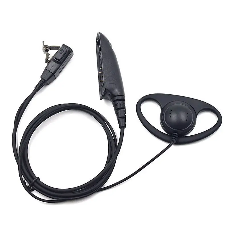 D Shape Earhook Earpiece Headset Mic PTT for Motorola Portable Radio GP328 GP340 PRO5150 HT750 HT1250 MTX950 Walkie Talkie
D Shape Earhook Earpiece Headset Mic PTT for Motorola Portable Radio GP328 GP340 PRO5150 HT750 HT1250 MTX950 Walkie Talkie