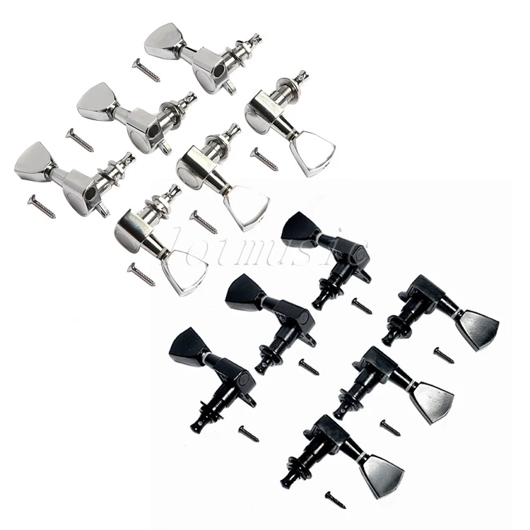 6R6L Tuning Pegs Tuners Machine Heads For Electric Guitar Replacement Black Chrome
6R6L Tuning Pegs Tuners Machine Heads For Electric Guitar Replacement Black Chrome