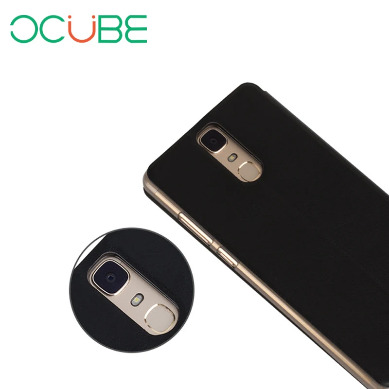 

Ocube Luxury Doogee Y6 MAX Leather case Protective Flip PU Leather Case For 6.5"Doogee Y6 MAX Smart Moible Phone